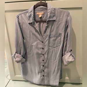 Banana Republic boyfriend shirt, size S